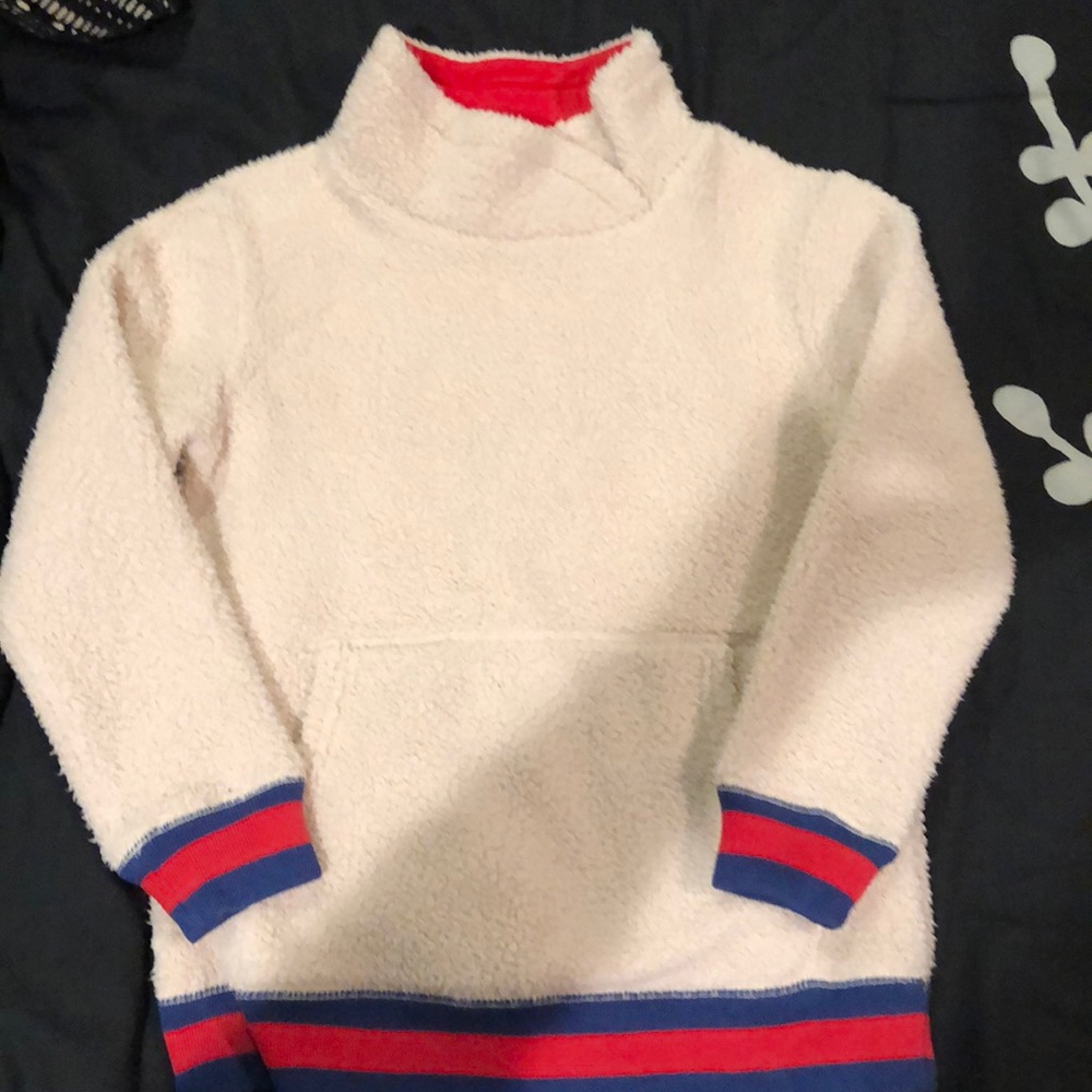 Mini Boden Sherpa Sweatshirt